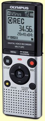 Диктофон для отчетов Olympus VN-712PC